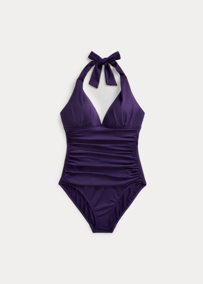 Fatos De Banho Ralph Lauren Slimming Halter Mulher 14285-PRGB